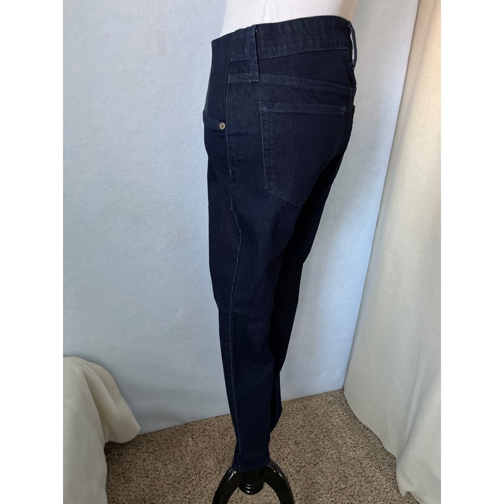 Isabel Maternity Dark Wash Skinny Jegging/Jeans, Size 8 - Picture 9 of 11